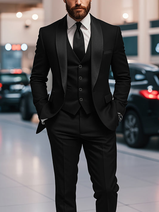 Three-Piece Classic Suit