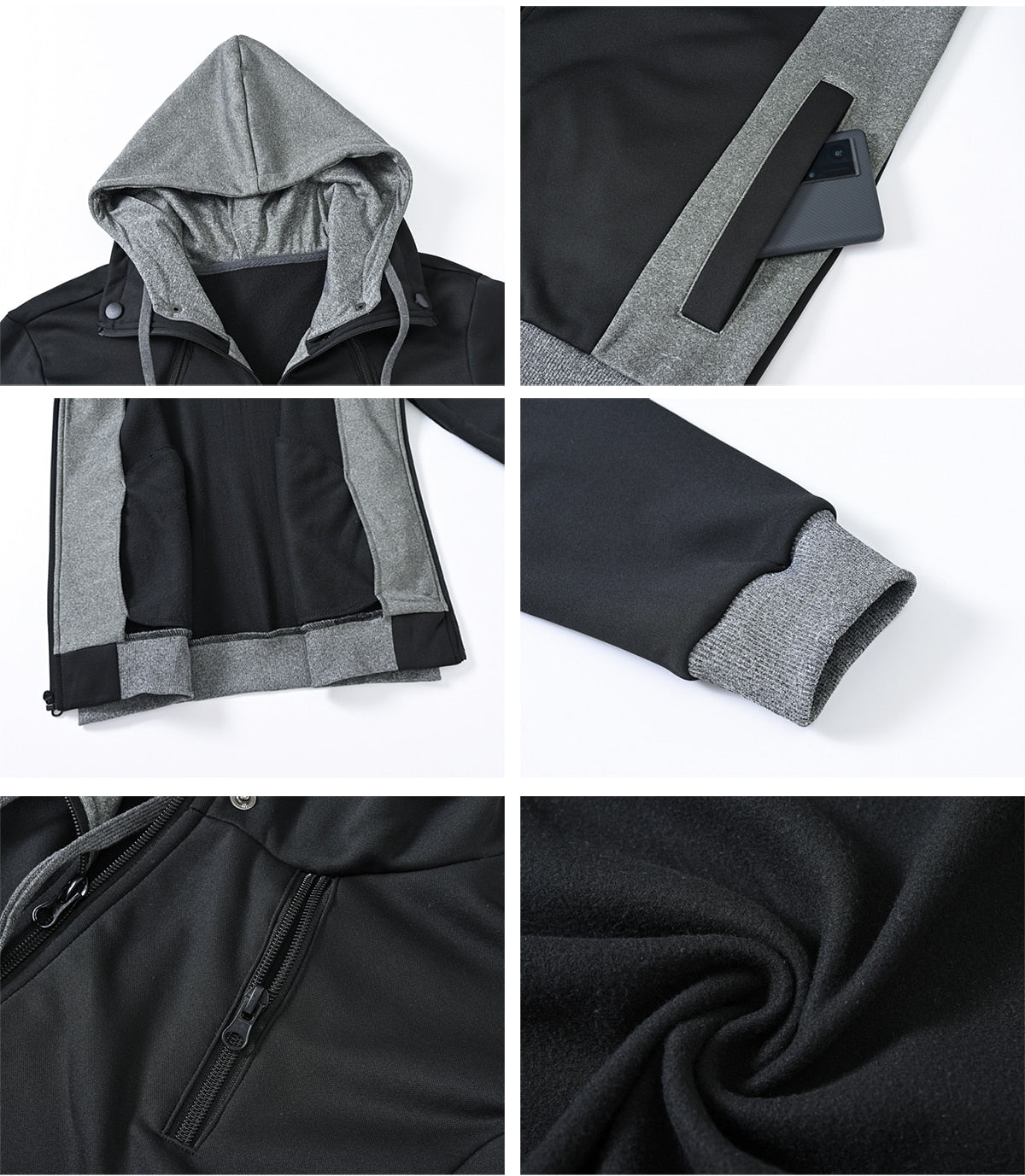 Double Zipper Hoodie